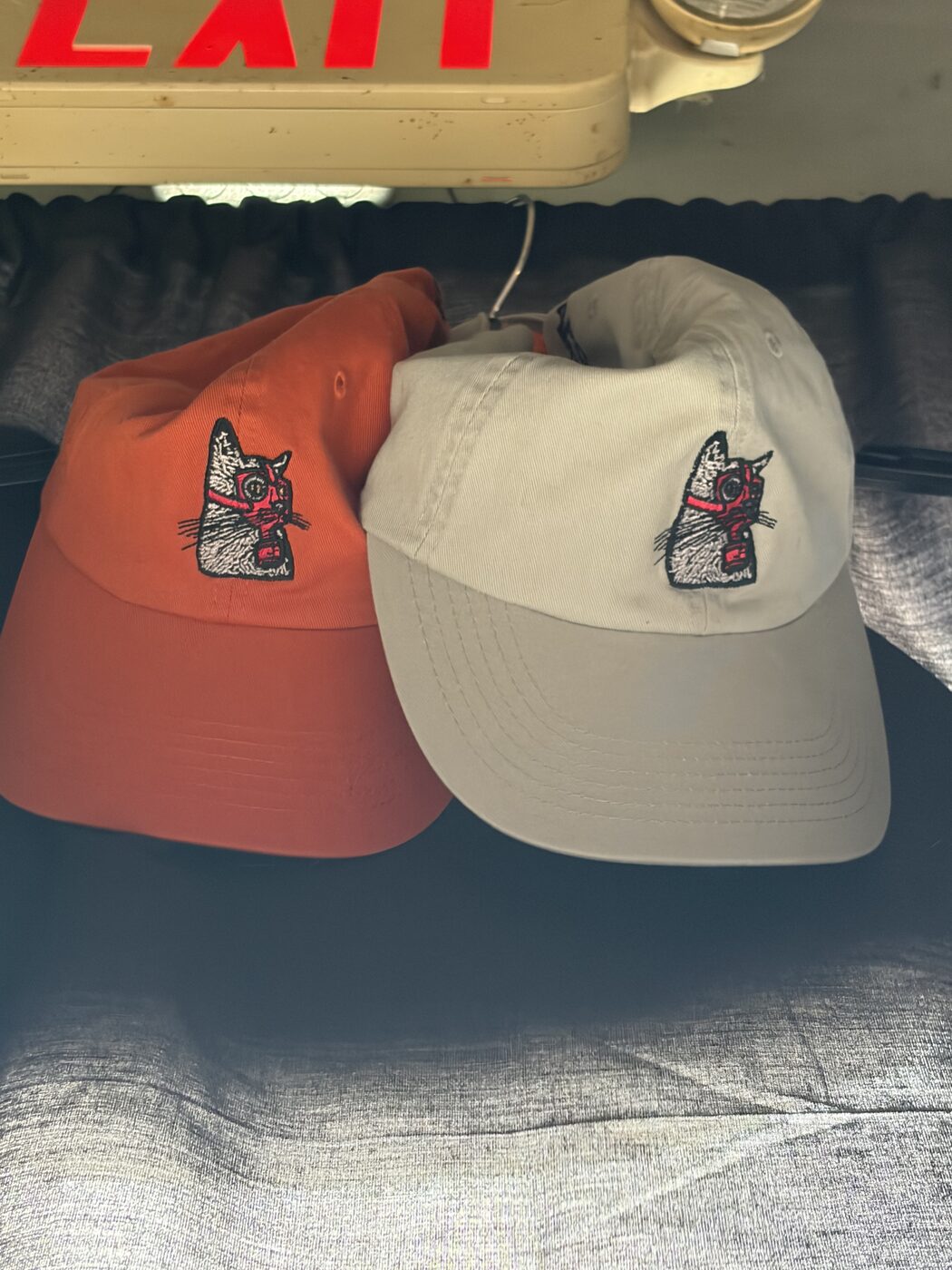 Embroidered caps